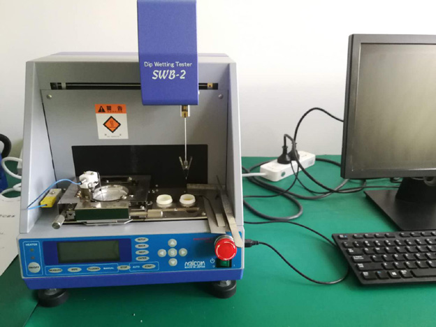 润湿平衡法可焊性测试（J-STD-002）SWB-2型可焊性测试仪